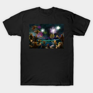 Fireworks In Oxboar T-Shirt